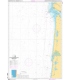OceanGrafix French (SHOM) Nautical Chart 7070 Du Pertuis de Maumusson à Mimizan-Plage