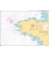 OceanGrafix French (SHOM) Nautical Chart 7076 De Saint-Nazaire à Saint-Malo - Abords de Brest