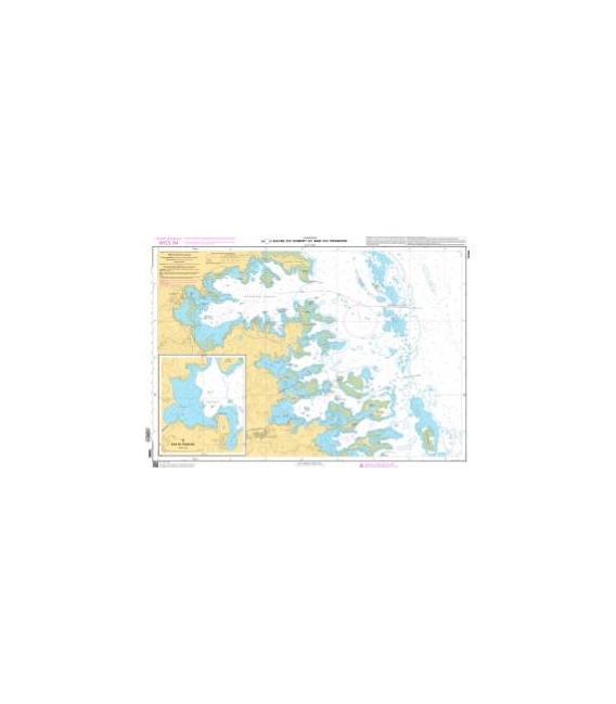 OceanGrafix French (SHOM) Nautical Chart7088 Havre du Robert et Baie du François
