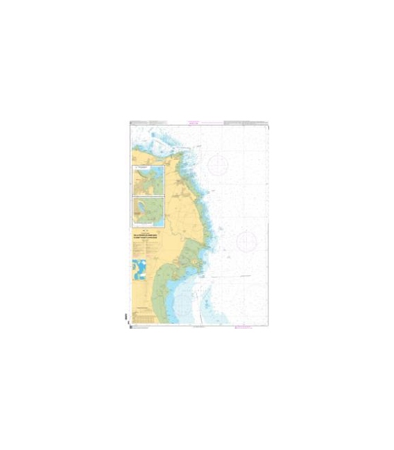 OceanGrafix French (SHOM) Nautical Chart 7090 De la Pointe de Barfleur à Saint-Vaast-la-Hougue