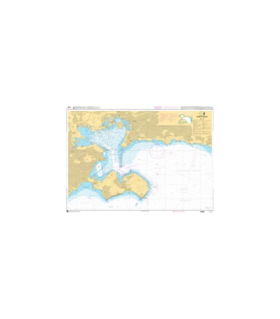 OceanGrafix French (SHOM) Nautical Chart 7093 Rade de Toulon