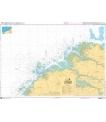 OceanGrafix French (SHOM) Nautical Chart 7094 Du Phare du Four à lÎle Vierge - Port de lAber-Wrach