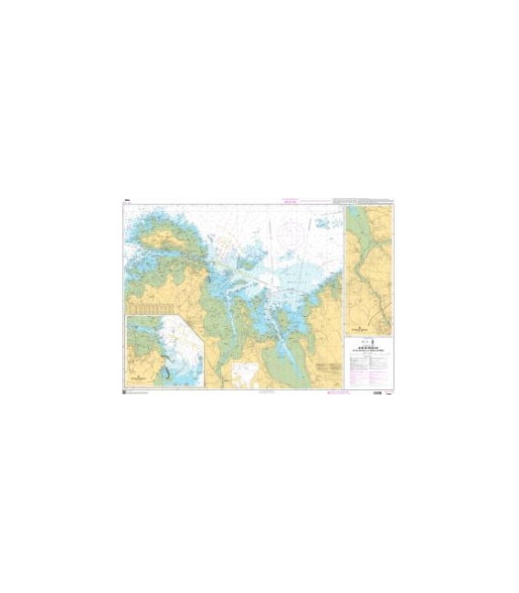OceanGrafix French (SHOM) Nautical Chart 7095 Baie de Morlaix - De lîle de Batz à la Pointe de Primel