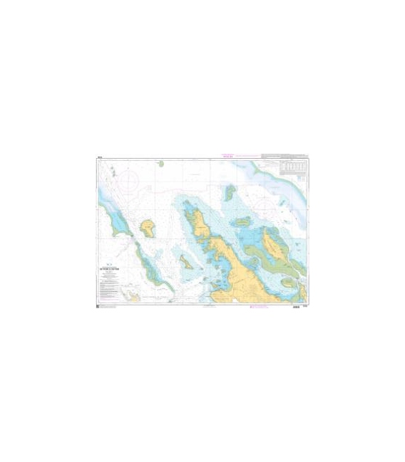 OceanGrafix French (SHOM) Nautical Chart 7318 De Poum à lÎle Pam