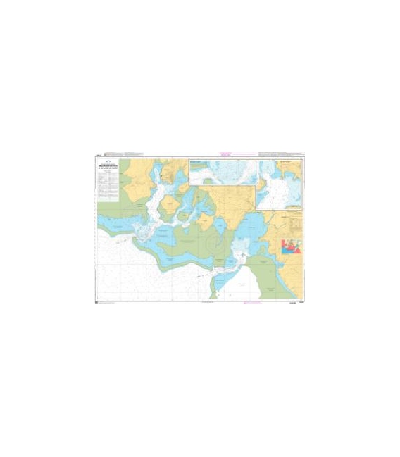 OceanGrafix French (SHOM) Nautical Chart 7322 De la Passe de Poya à la Passe de Muéo