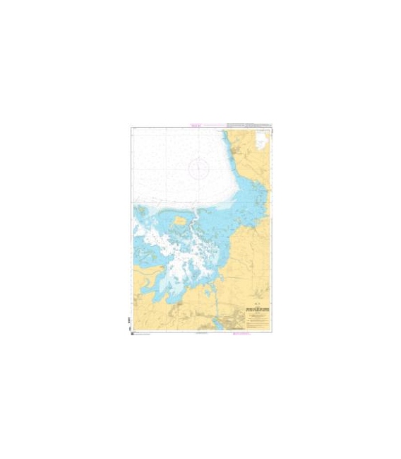 OceanGrafix French (SHOM) Nautical Chart 7324 Grand Cul-de-Sac Marin - De la Baie du Lamentin à Port-Louis
