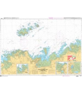 OceanGrafix French (SHOM) Nautical Chart7125 Abords de Perros-Guirec - Les Sept Îles - De lÎle Grande à lÎle Balanec