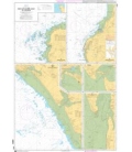 OceanGrafix French (SHOM) Nautical Chart 7133 Ports de la Côte Ouest du Cotentin