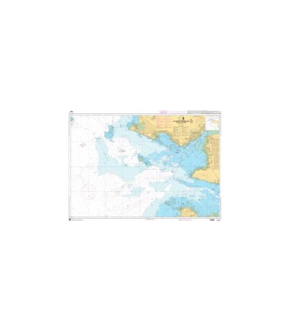 OceanGrafix French (SHOM) Nautical Chart 7395 Du Croisic à Noirmoutier - Estuaire de la Loire