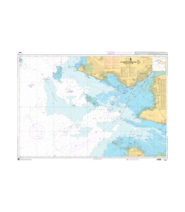 OceanGrafix French (SHOM) Nautical Chart 7395 Du Croisic à Noirmoutier - Estuaire de la Loire