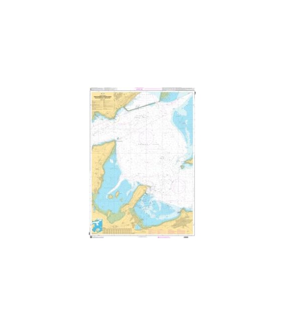 OceanGrafix French (SHOM) Nautical Chart 7398 Rade de Brest (partie Ouest) - Baie de Roscanvel - Anse du Fret