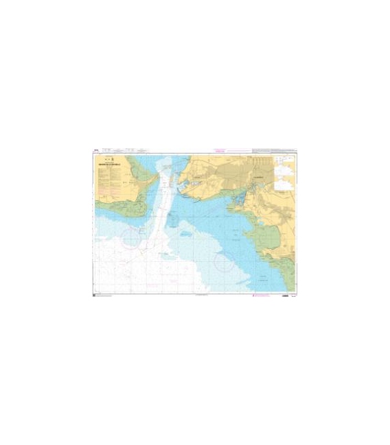 OceanGrafix French (SHOM) Nautical Chart 7413 Abords de La Rochelle