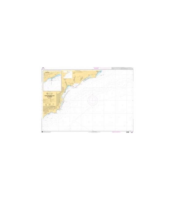 OceanGrafix French (SHOM) Nautical Chart 7429 Puerto de Santa Cruz de Tenerife