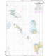 OceanGrafix French (SHOM) Nautical Chart 7630 Petites Antilles - Partie Nord - De Anguilla à la Guadeloupe