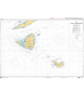 OceanGrafix French (SHOM) Nautical Chart 7471 DAnguilla à Saint-Barthélemy