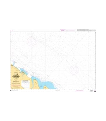 OceanGrafix French (SHOM) Nautical Chart 7485 Des Iles du Salut à Cabo Orange