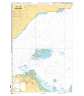 OceanGrafix French (SHOM) Nautical Chart 7547 Abords de Djibouti