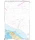 OceanGrafix French (SHOM) Nautical Chart 7544 Approches de Port-Saïd (Būr Sa`īd)