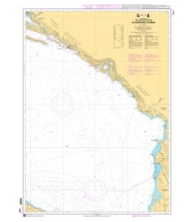 OceanGrafix French (SHOM) Nautical Chart 7539 De Dubrovnik à Durrës