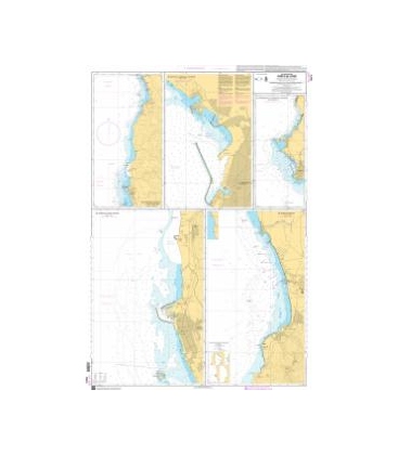 OceanGrafix French (SHOM) Nautical Chart 7513 Ports de Syrie