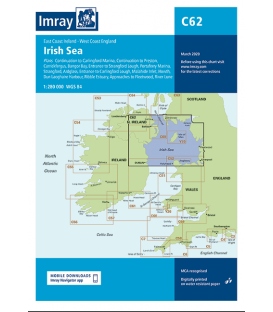 Imray Chart C62 Irish Sea