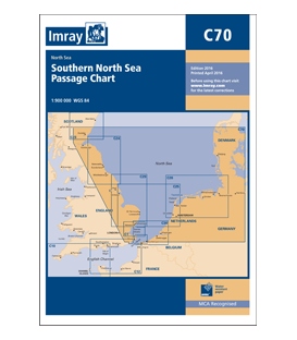 Imray Chart C70 Southern North Sea Passage Chart