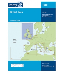Imray Chart C80 British Isles