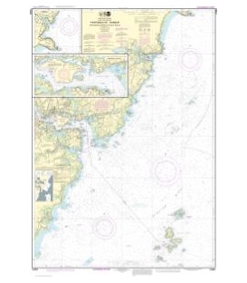 NOAA Chart 13283 Portsmouth Harbor Cape Neddick Harbor to Isles of Shoals - Portsmouth Harbor