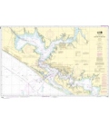 NOAA Chart 11390 Intracoastal Waterway East Bay to West Bay