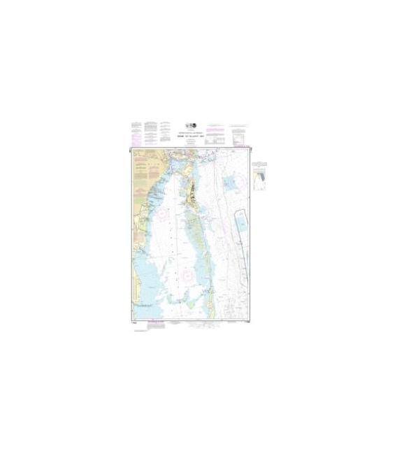 NOAA Chart 11465 Intracoastal Waterway Miami to Elliot Key