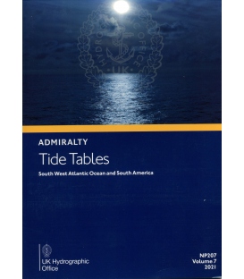 NP207 Admiralty Tide Tables (ATT) Volume 7 South West Atlantic Ocean and South America, 2021 Edition