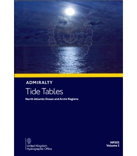 NP202 Admiralty Tide Tables (ATT) Volume 2, North Atlantic Ocean and Arctic Regions, 2022 Edition