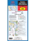 Maptech Waterproof Chart WPC012, Florida's East Coast to Grand Bahama, 4th Edition, 2019
