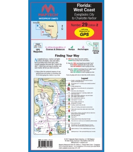 Maptech - Everglades City to Charlotte Harbor Waterproof Chart