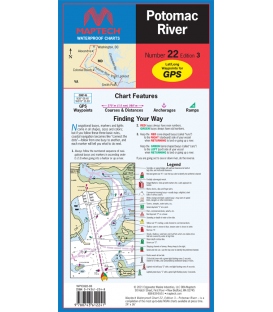 Maptech - Potomac River Waterproof Chart