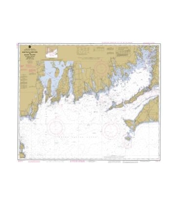 1210 Tr (NL) - Martha's Vineyard to Block Island Training Chart, 7th Edition, Revised 5/90 (No LORAN-C Lines)