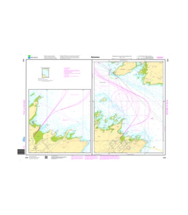 Norwegian Nautical Chart 494 Nyhamna