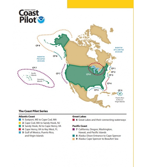 U.S. Coast Pilot 2: 51st Edition, 2022 - Atlantic Coast: Cape Cod, MA to Sandy Hook, NJ