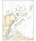 NOAA Chart 14973 Apostle Islands, including Chequamegan Bay - Bayfield Harbor - Pikes Bay Harbor - La Pointe Harbor