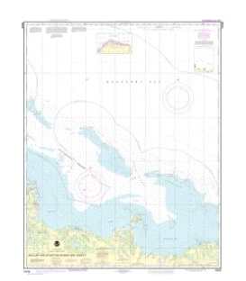 NOAA Chart 16046 McClure and Stockton Islands and vicinity