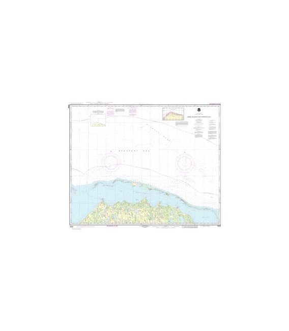 NOAA Chart 16062 Jones Islands and Approaches