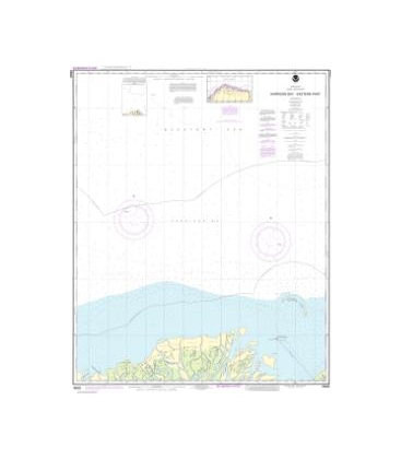 NOAA Chart 16063 Harrison Bay - Eastern Part