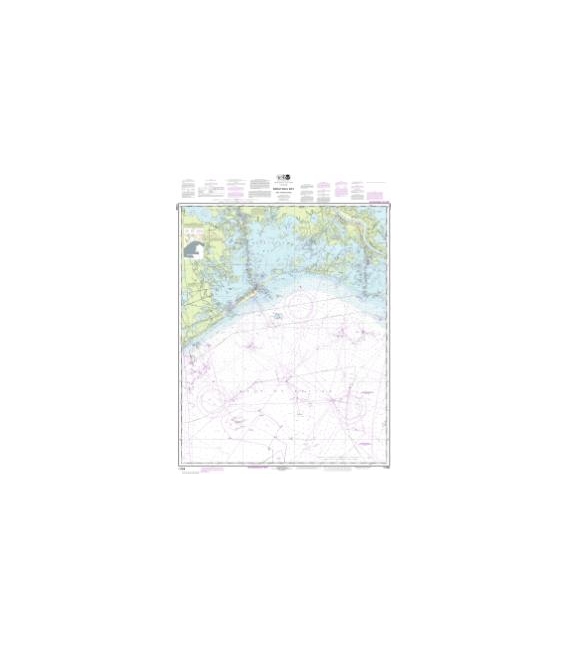 NOAA Chart 11358 Barataria Bay and approaches