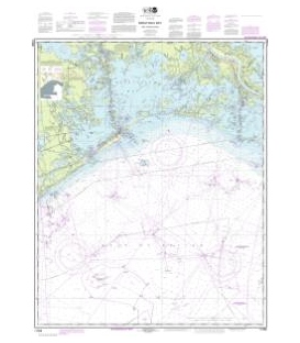 NOAA Chart 11358 Barataria Bay and Approaches