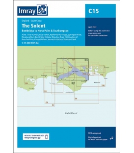 Imray Chart C15 The Solent