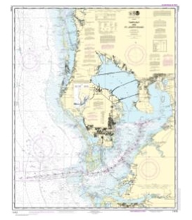 NOAA Chart 11412 Tampa Bay and St. Joseph Sound