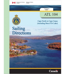 Canadian Sailing Directions Cape North to Cape Canso (including Bras d’Or Lake), 2021