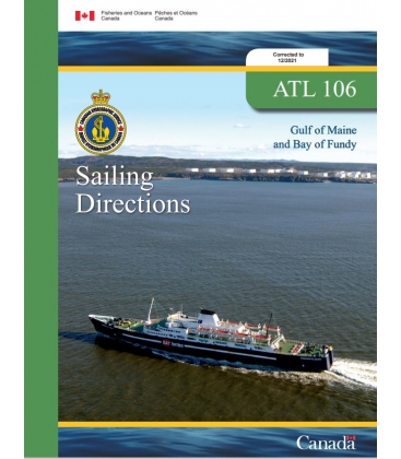 Canadian Sailing Directions Gulf of Maine and Bay of Fundy, 2021