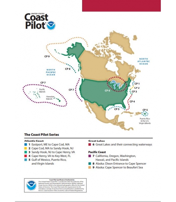 U.S. Coast Pilot 6: 52nd Edition, 2022 - Great Lakes and St. Lawrence River