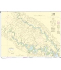 NOAA Chart 12244 Pamunkey And Mattaponi Rivers